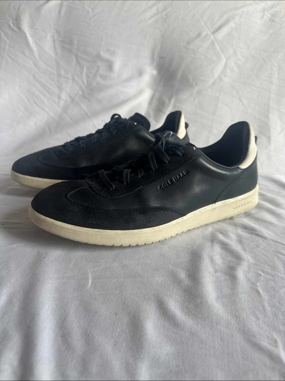 Cole Haan GrandPro Turf Sneaker Navy Ink Leather Suede Men's 9 C29163